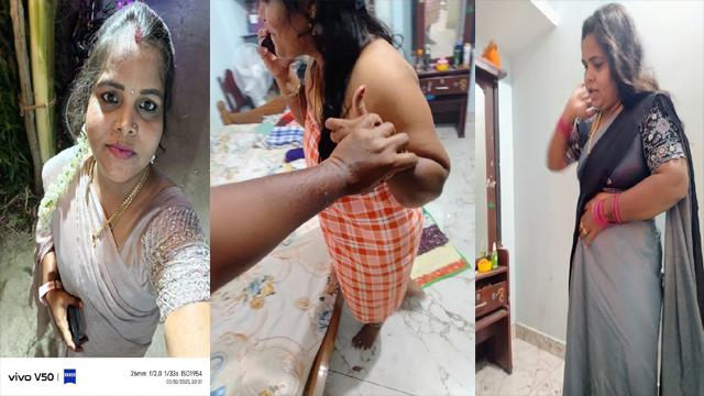 Tamil Aunty fucking with secret lover while husband in abroad Viral